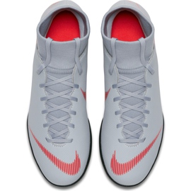 Nike Mercurial Superfly X 6 Club Tf AH7372 060 tenisice za nogomet siva siva 1