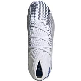 Kopačke adidas Nemeziz 19.3 Fg Jr EG7245 siva srebro 1
