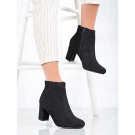 Laura Mode Klasične čizme na postu crno 2