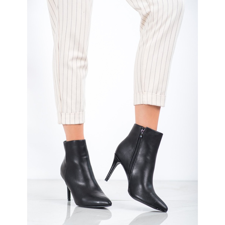 Sweet Shoes Seksi čizme od eko kože crna 1