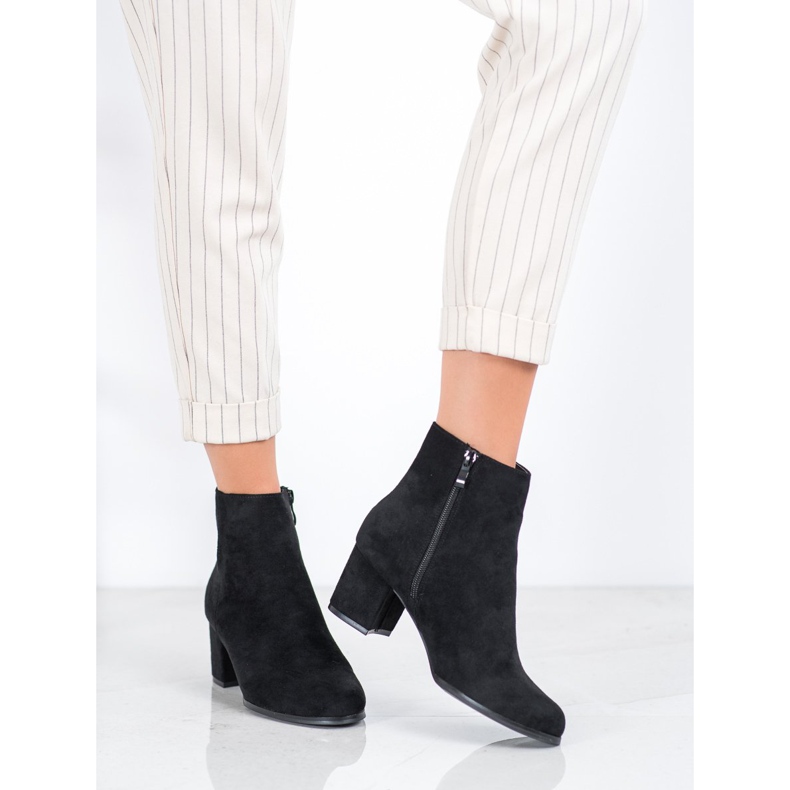 Danic Crne čizme na štiklama crna 1