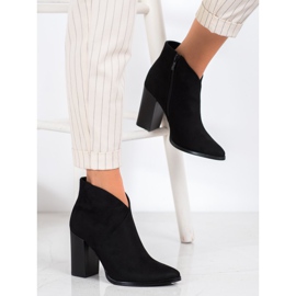 Filippo Elegantne čizme na postu crna 2