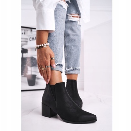 Ženske čizme Sergio Leone Jodhpur čizme Eco Nubuck Black BT621 crna 1