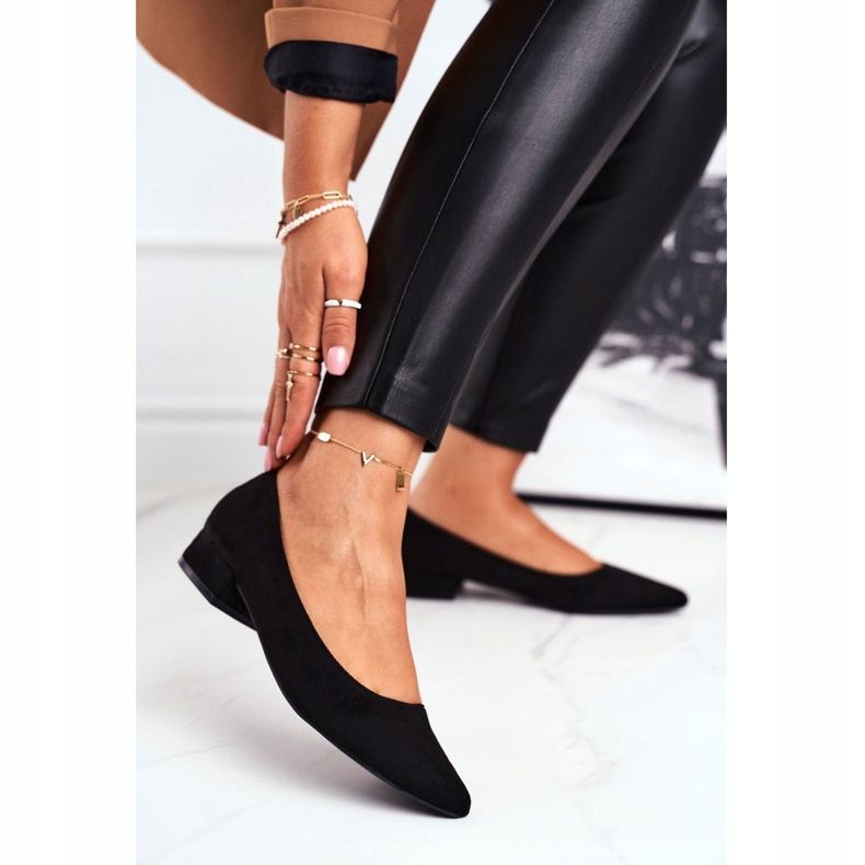 PS1 Ženske antilop crne balerinke Elivia crna 1