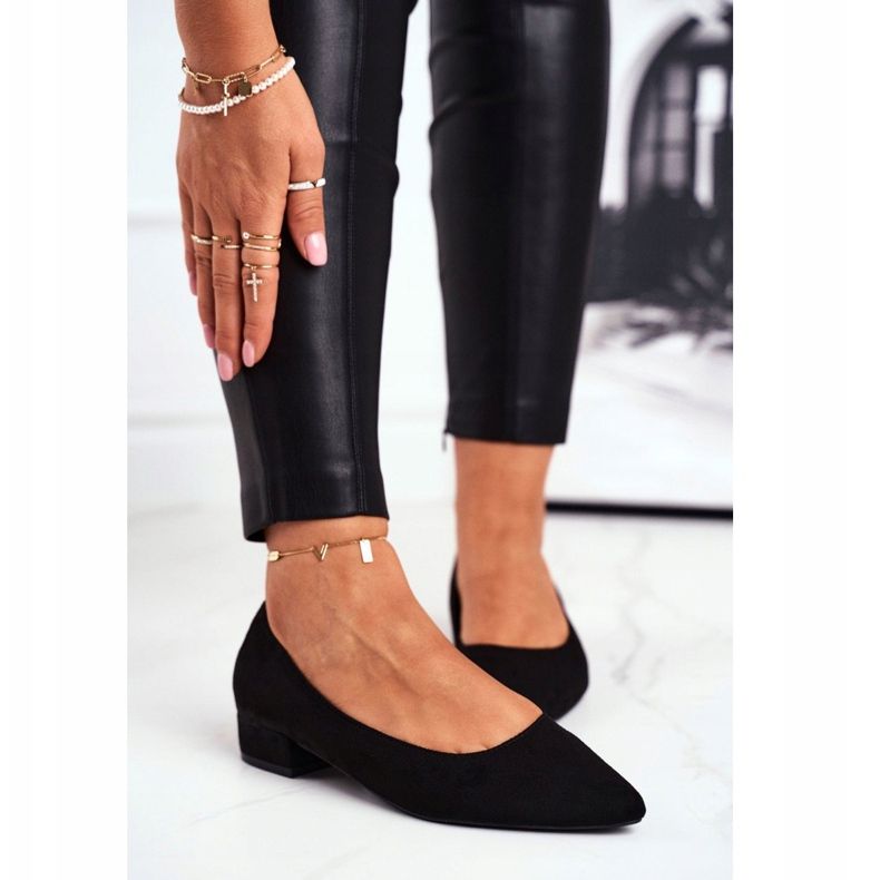 PS1 Ženske antilop crne balerinke Elivia crna 2