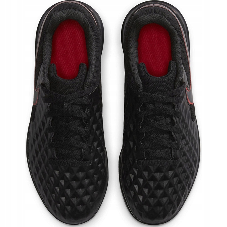 Nike Tiempo Legend 8 Club Ic Junior AT5882 060 nogometne cipele crno crno 1