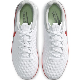 Nike Tiempo Legend 8 Academy Tf AT6100 163 nogometne cipele bijela bijela 1