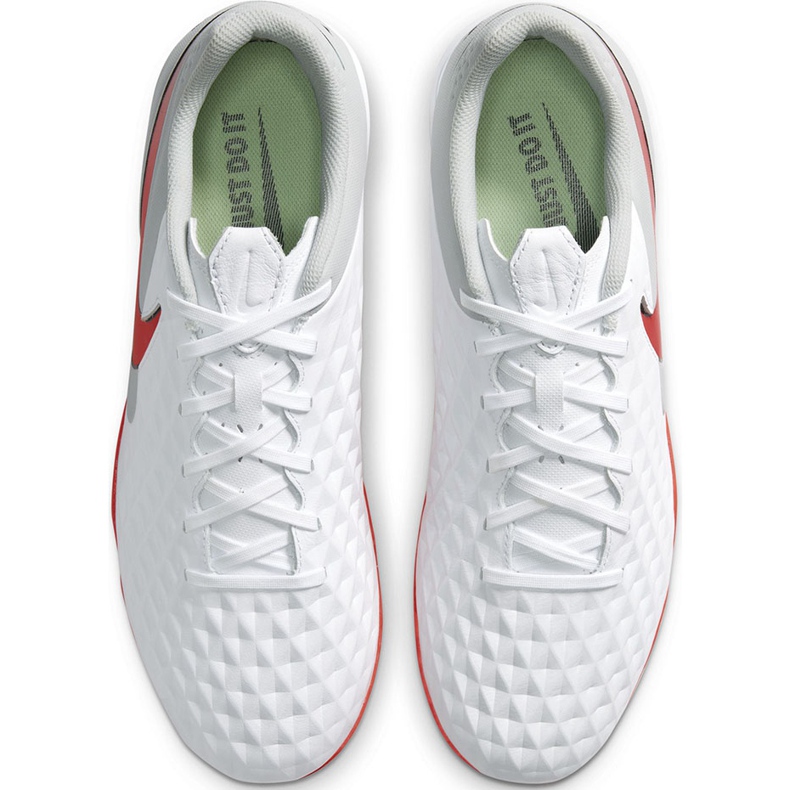 Nike Tiempo Legend 8 Academy Tf AT6100 163 nogometne cipele bijela bijela 1