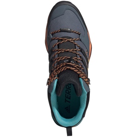 Adidas Terrex Swift muške cipele sivo-narančasto-plava FV6840 siva raznobojna 1