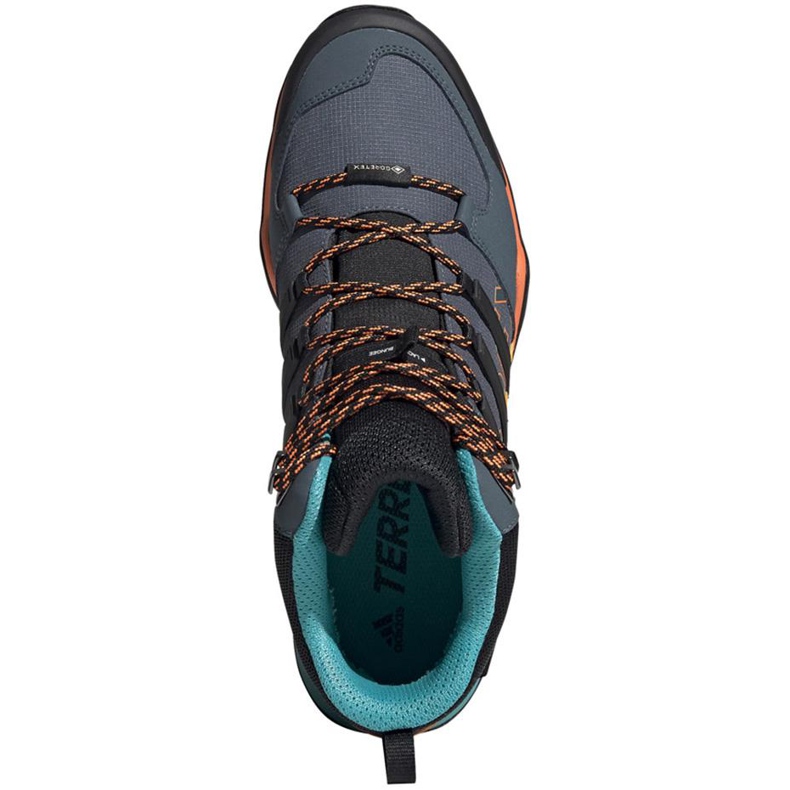 Adidas Terrex Swift muške cipele sivo-narančasto-plava FV6840 narančasta siva višebojan 1