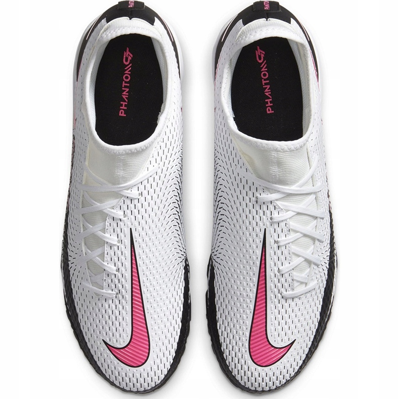 Nike Phantom Gt Academy Df Tf CW6666 160 nogometne cipele bijela bijela 1