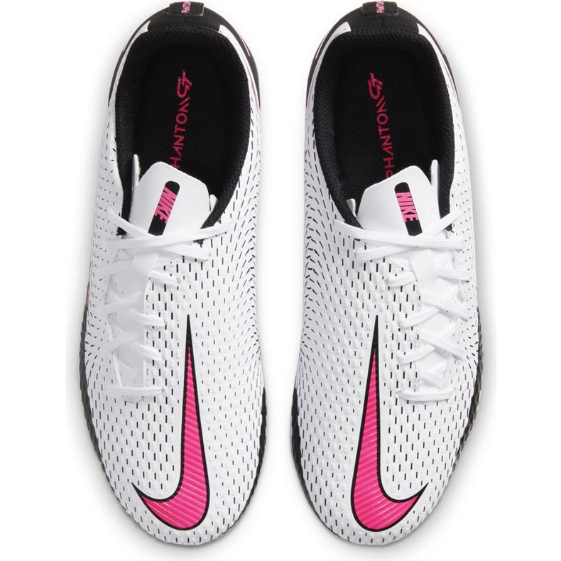 Nike Jr Phantom Gt Academy FG / MG CK8476 160 nogometne cipele bijela bijela 1