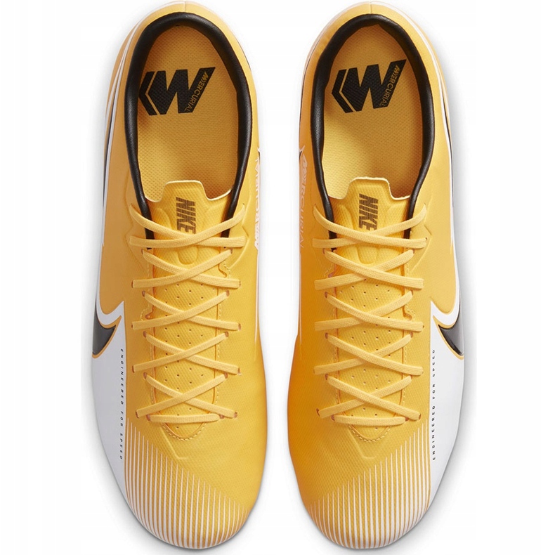 Nike Mercurial Vapor 13 Academy FG / MG AT5269 801 nogometne cipele naranča žuta boja 1