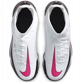 Nike Phantom Gt Club Df Tf Junior CW6729 160 cipele za nogomet bijela bijela 1