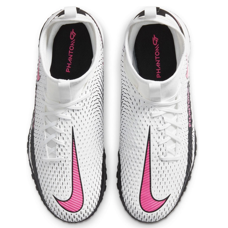 Nike Phantom Gt Academy Df Tf Junior CW6695 160 nogometne cipele bijela bijela 1