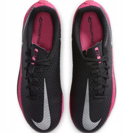 Nike Phantom Gt Academy FG / MG Junior CK8476 006 nogometne cipele crna crna 1