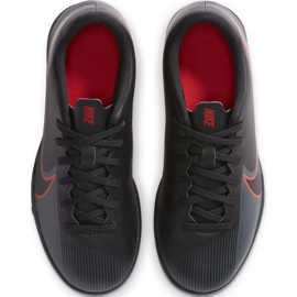 Nike Mercurial Vapor 13 Club Tf Junior AT8177 060 nogometna cipela crno crno 1