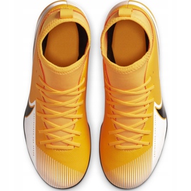 Nike Mercurial Superfly 7 Club FG / MG Junior AT8150 801 nogometne cipele naranča žuta boja 1