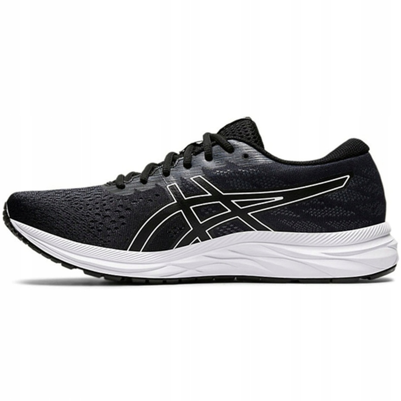 Muške tenisice za trčanje Asics Gel Excite 7 crno -bijele 1011A657 001 crna 1