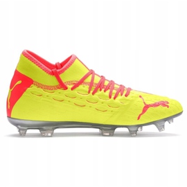 Kopačke Puma Future 5.2 Netfit Osg Evo Fg Ag 106007 01 žuta boja crvena 1