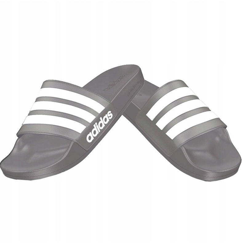 Adidas Adilette Tuš sive papuče B42212 siva 1