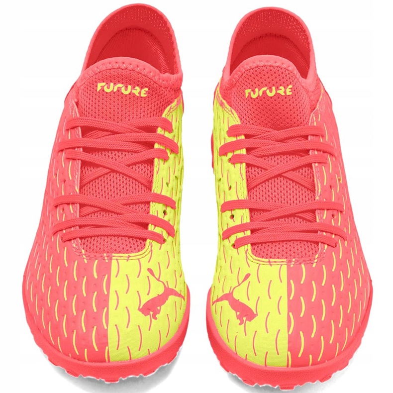 Puma Future 5.4 Osg Tt 105952 01 kopačke za djecu crvena, žuta crvena 2