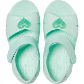 Crocs dječje sandale Klasična križna remen sandala Ps neo mint 206245 3TI zelena 1