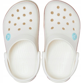 Crocs za djecu Crocband Rainbow Glitter Clg K bijela 206151 100 1