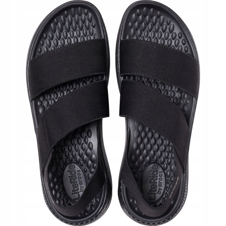 Crocs LiteRide rastezljiva sandala W crna 206081 060 1