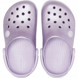 Crocs za djecu Crocband Glitter Clog Kids purpurna 205 936 530 ljubičasta 1