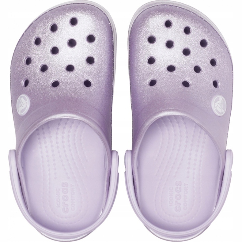 Crocs za djecu Crocband Glitter Clog Kids purpurna 205 936 530 ljubičasta 1