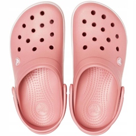 Crocs Crocband prljavo ružičasta 11016 6PH bijela 1