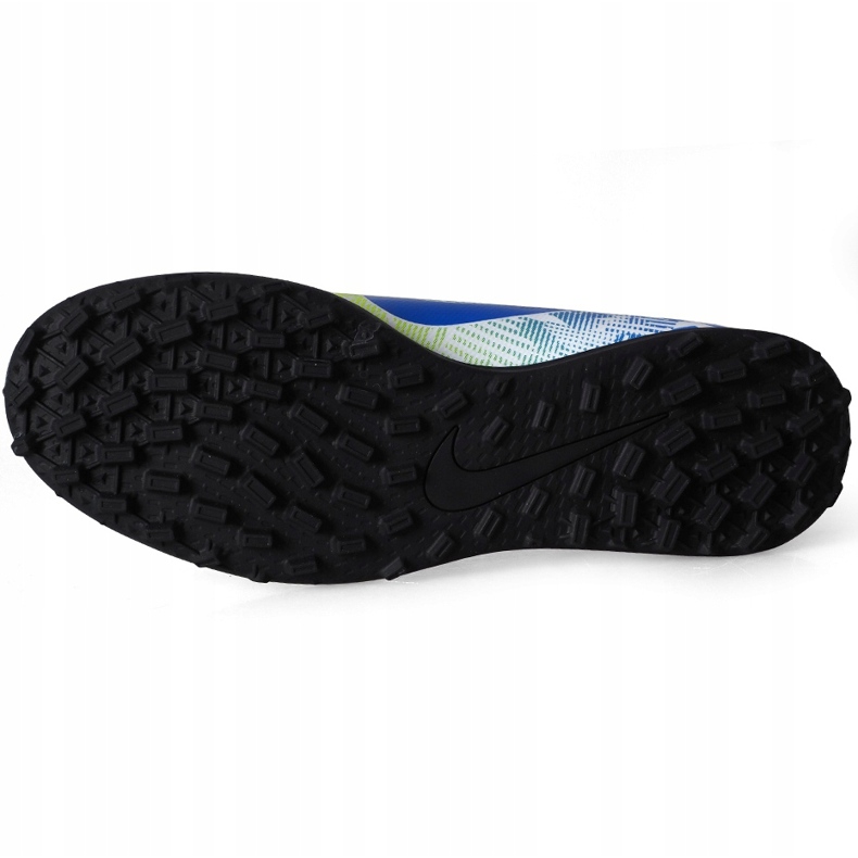 Nike Mercurial Vapor 13 Club Njr Tf AT8000 104 nogometne cipele bijela višebojan 1