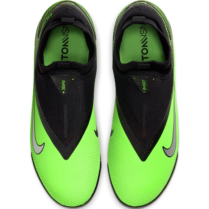 Nike React Phantom Vsn 2 Pro Df Tf CD4174 036 nogometna cipela višebojan zelena 1