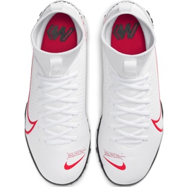 Nike Mercurial Superfly 7 Academy Tf Jr AT8143 160 nogometne cipele višebojan bijela 1