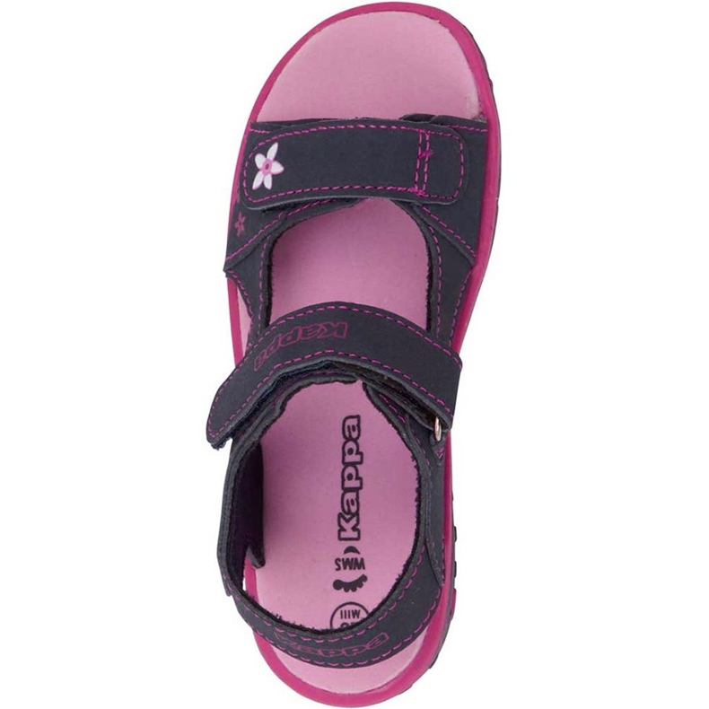 Kappa Blossom K Footwear Dječje sandale tamnoplavo-ružičaste 260593K 6722 tamnoplava ružičasta 1