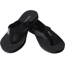 Ženske crne papuče Kappa Pahoa 242668 1111 crno 1