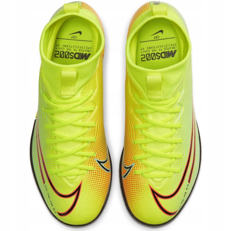 Nike Mercurial Superfly 7 Academy Mds Ic Junior BQ5529 703 nogometna cipela višebojan žuta boja 1