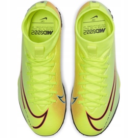 Nike Mercurial Superfly 7 Academy Mds Tf BQ5435 703 nogometna cipela plava, akvamarin zelena 1