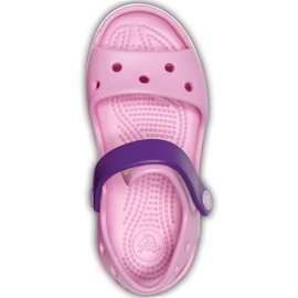 Crocs sandale za djecu Crocband Sandal Kids svijetlo roza-ljubičasta 12856 6AI ružičasta 1