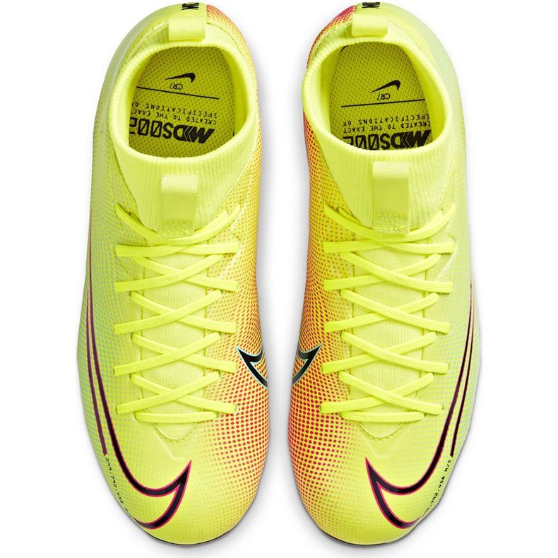 Nike Mercurial Superfly 7 Academy Mds FG / MG Junior BQ5409 703 nogometne cipele žuta boja žuta boja 1