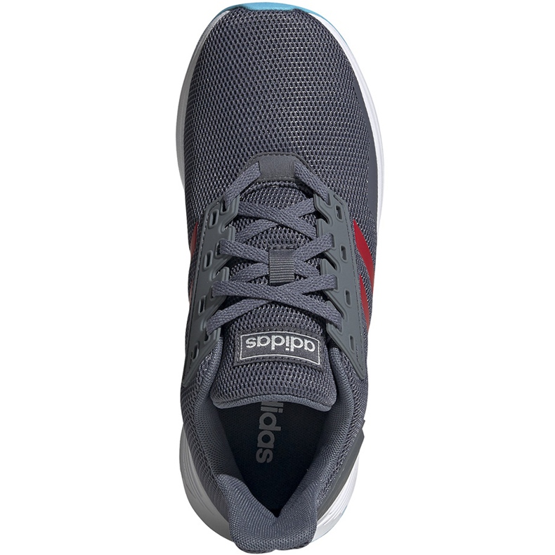 Adidas Duramo 9 K dječje cipele sivo-crvene EG7899 crvena siva 1