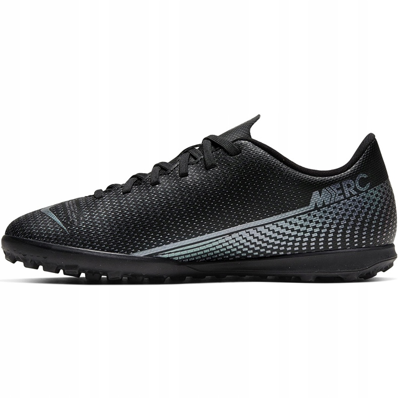 Nike Mercurial Vapor 13 Club Tf Junior AT8177 010 nogometne cipele crna crna 1