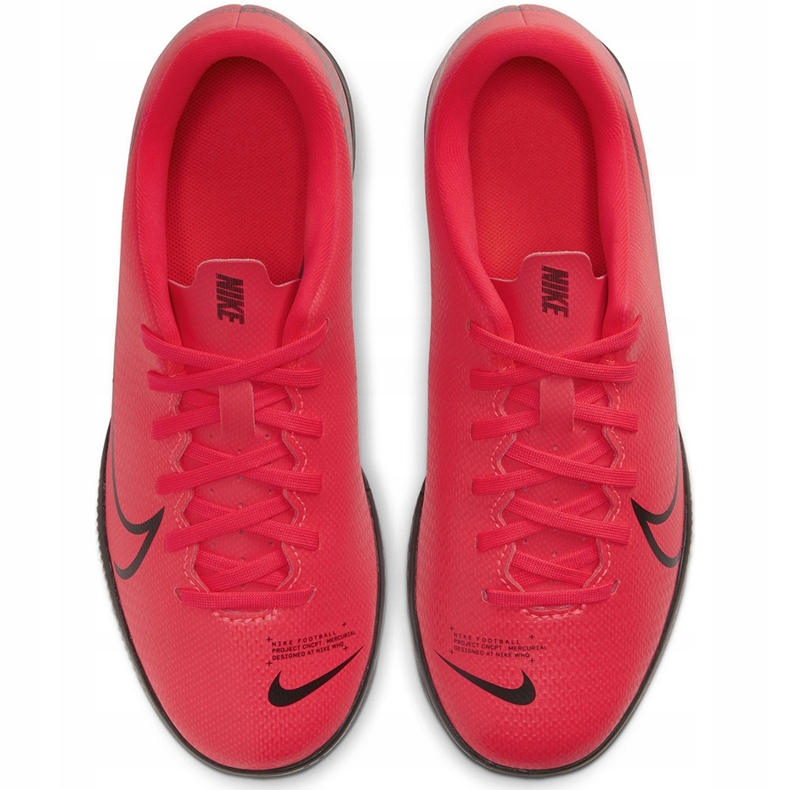 Nike Mercurial Vapor 13 Club Ic Junior AT8169 606 patike za nogomet crvena crvena 1
