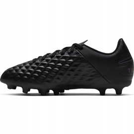 Nike Tiempo Legend 8 Club FG / MG Junior AT5881 010 nogometne cipele crna crna 1