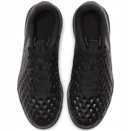 Nike Tiempo Legend 8 Club Tf Junior AT5883 010 nogometne cipele crno crno 1
