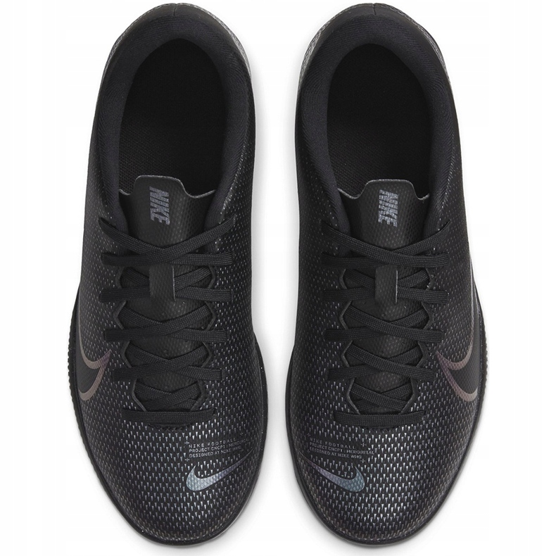 Nike Mercurial Vapor 13 Club Ic Junior AT8169 010 nogometne cipele crno crno 1