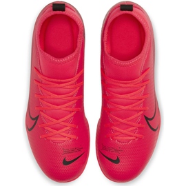Nike Mercurial Superfly 7 Club FG / MG Junior AT8150 606 nogometne cipele crvena crvena 1