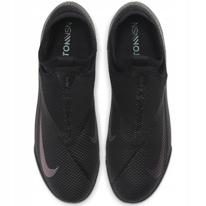 Nike Phantom Vsn 2 Academy Df Tf CD4172 010 nogometne cipele crna crna 1