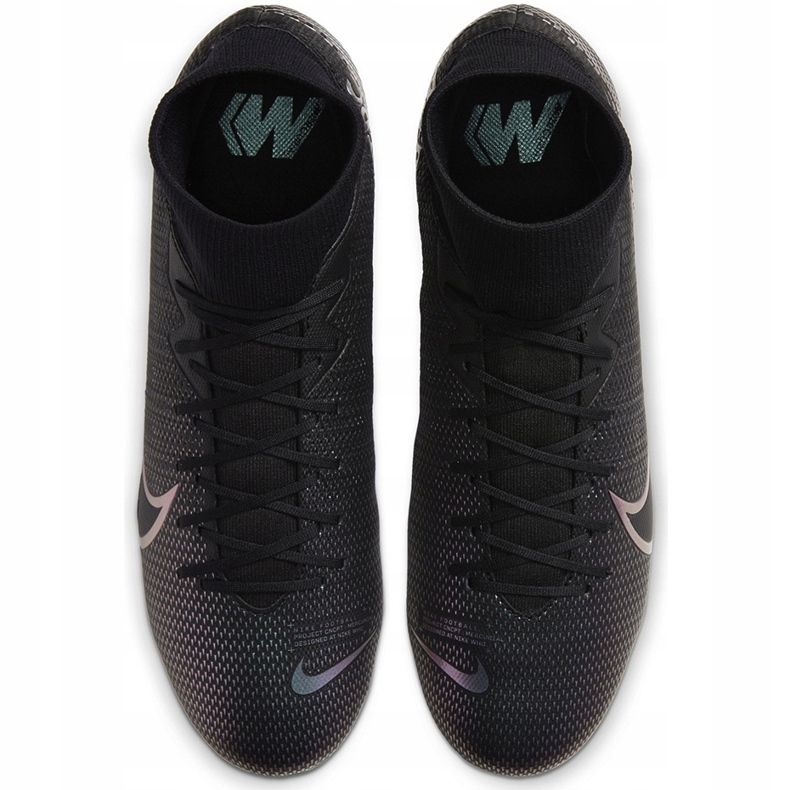 Nike Mercurial Superfly 7 Academy FG / MG AT7946 010 nogometne cipele crno crno 1